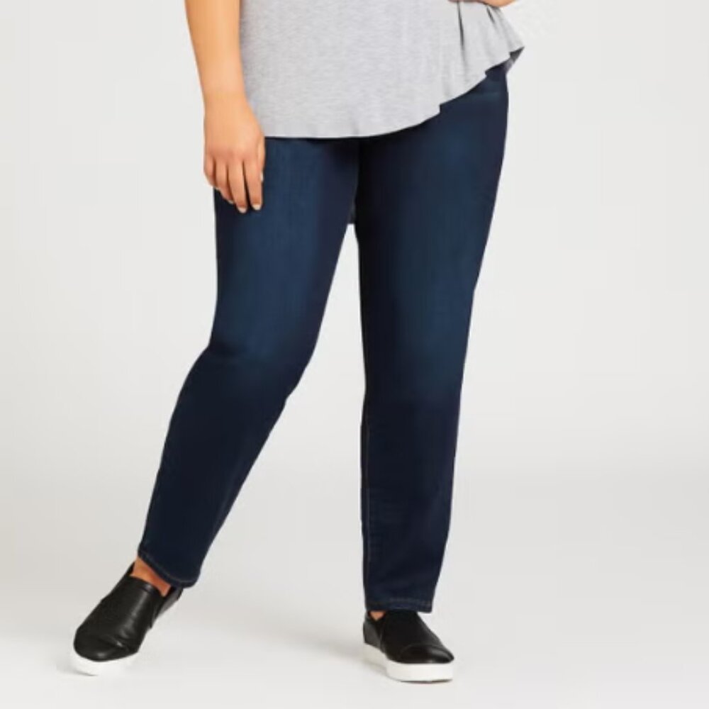 Hi Rise Straight Jegging Avenue